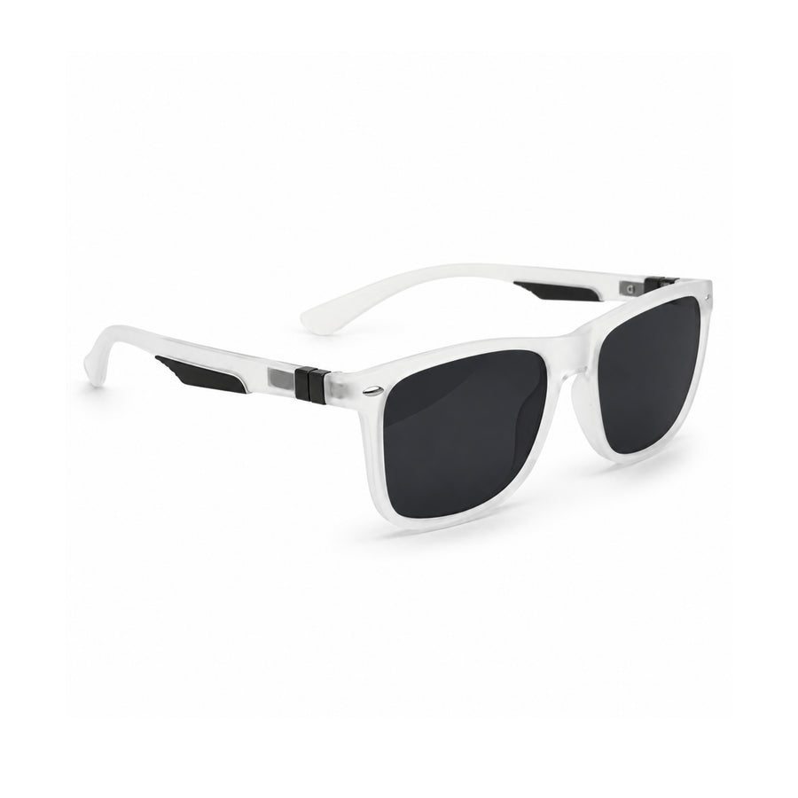 VERLIN 91133 WHITE Polarized Prescription-Friendly Sunglasses — supplied source view 3
