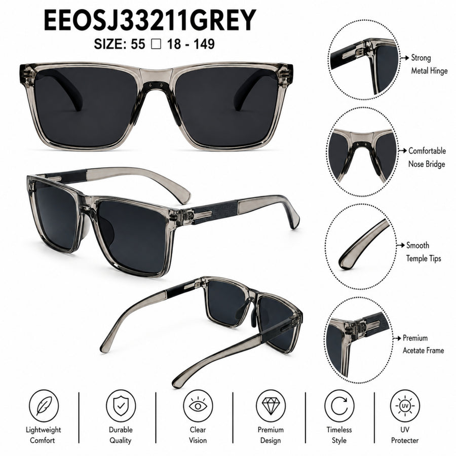 VERLIN Y Pole 25001 GREY Polarized Sunglasses — supplied source view 5