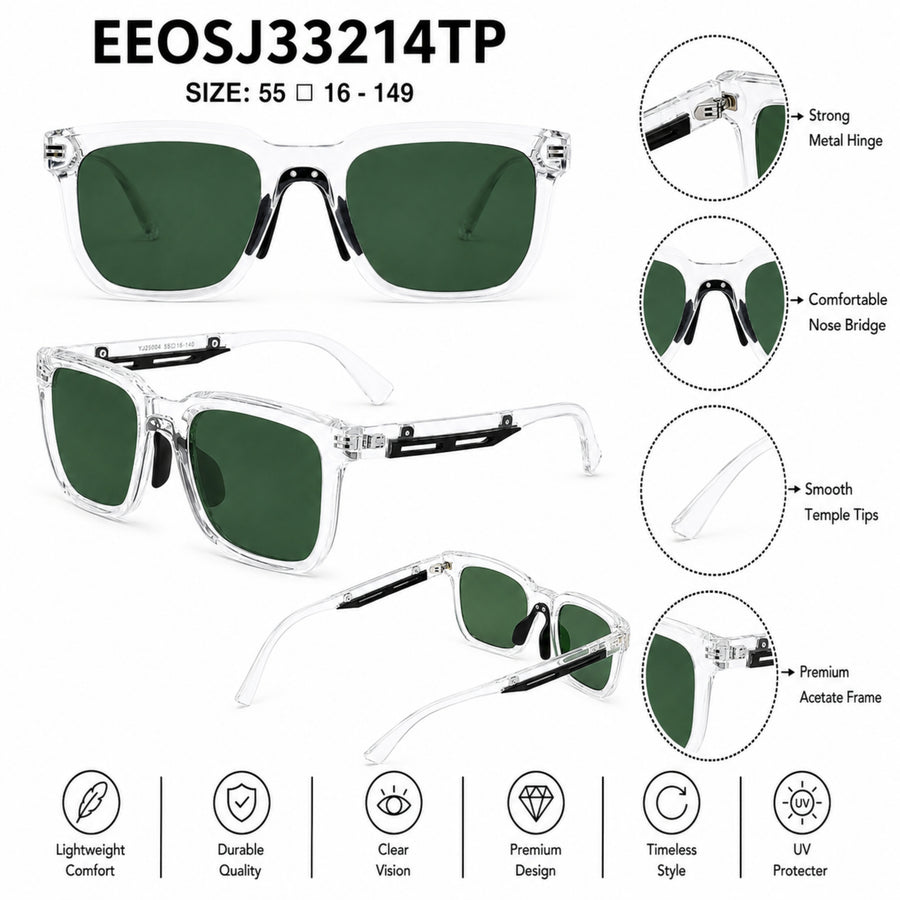 VERLIN Y Pole 25004 TP Polarized Sunglasses — supplied source view 5