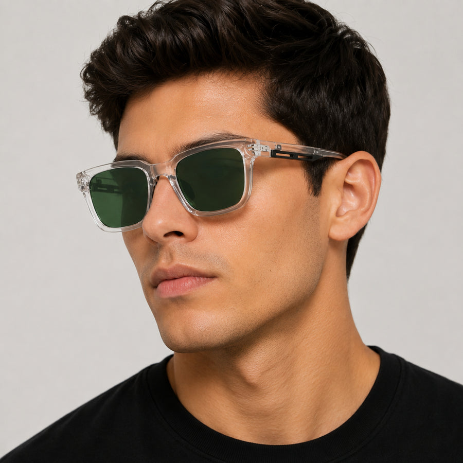 VERLIN Y Pole 25004 TP Polarized Sunglasses — supplied matching model image