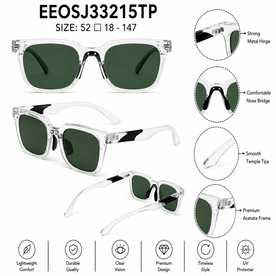 VERLIN Y Pole 25005 TP Polarized Sunglasses — supplied source view 5