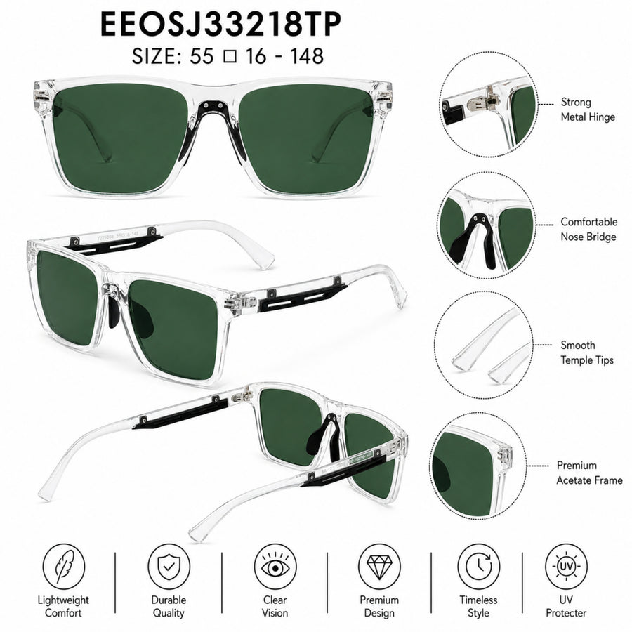 VERLIN Y Pole 25008 TP Polarized Sunglasses — supplied source view 5