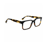 2935 Hand Made Acetate Black Tortoise Rectangle Optical Frame — side