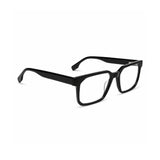 2935 Hand Made Acetate Black Rectangle Optical Frame — side