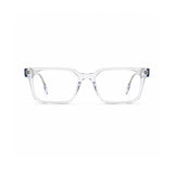 2935 Hand Made Acetate Transparent Rectangle Optical Frame — front