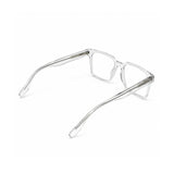 2935 Hand Made Acetate Transparent Rectangle Optical Frame — back