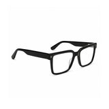 2838 Hand Made Acetate Black Square Optical Frame — side