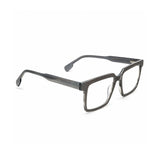 2803 Hand Made Acetate Taupe Square Optical Frame — side