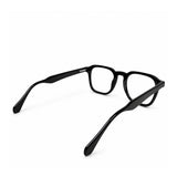 2969 Hand Made Acetate Black Round Optical Frame — back