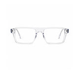 22118 Hand Made Acetate Transparent Rectangle Optical Frame — front