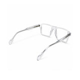 22118 Hand Made Acetate Transparent Rectangle Optical Frame — back
