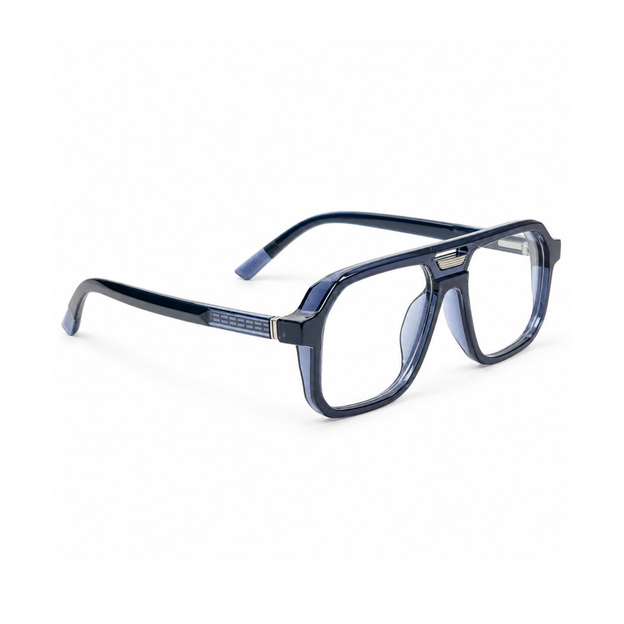 VERLIN 6240 Navy Blue navigator frame, angled view