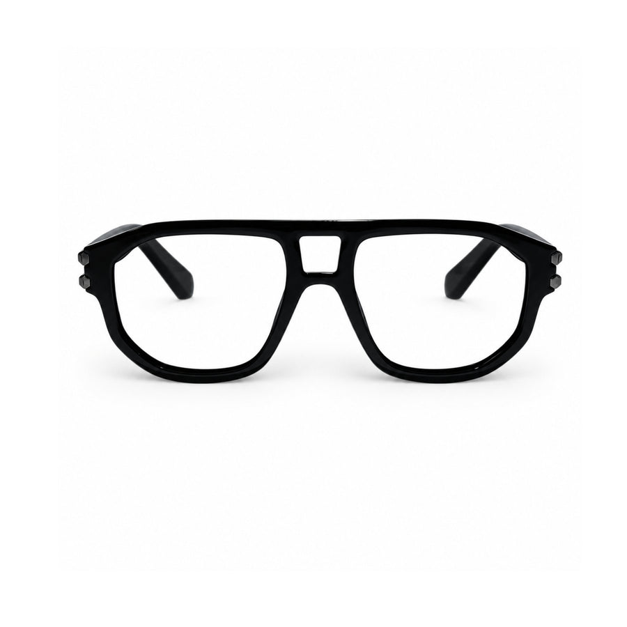 82104 VERLIN Navigator Computer Glasses in Black - front view