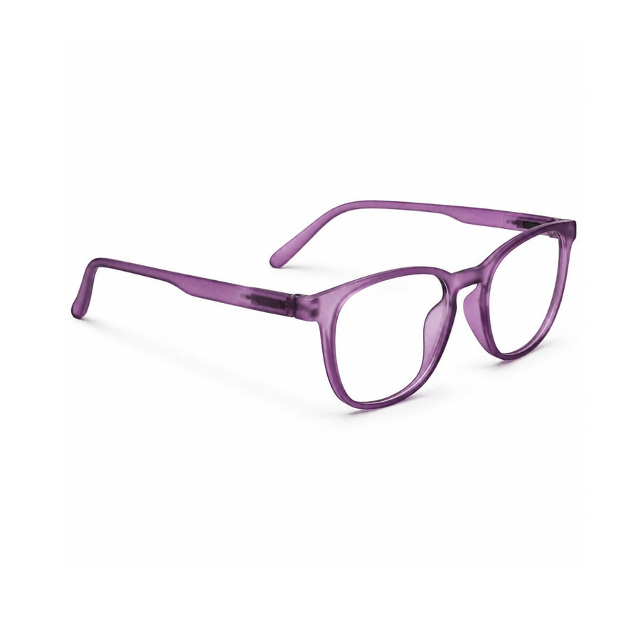Basics T011 Purple — reverse three-quarter view