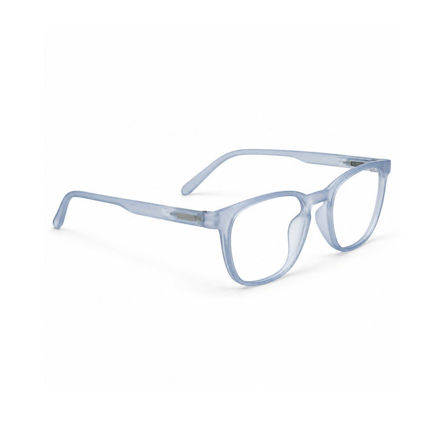 Basics T011 Slate Blue — reverse three-quarter view