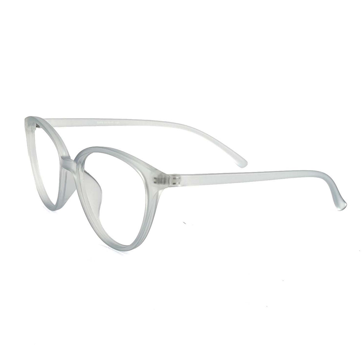 Verlin 3209 Cat-Eye Eyeglass Frame – TP White, supplied product view 2