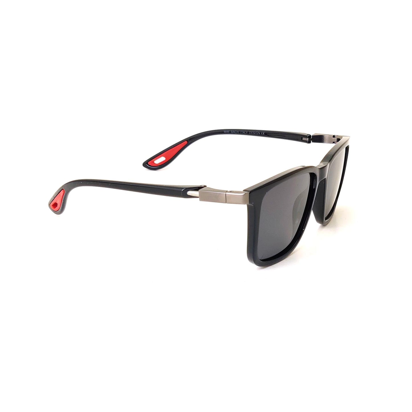Square Polarized Sunglasses - matte black MB87767