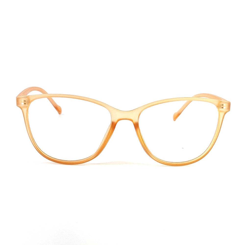 Verlin 3218 Cat-Eye Eyeglass Frame – Orange