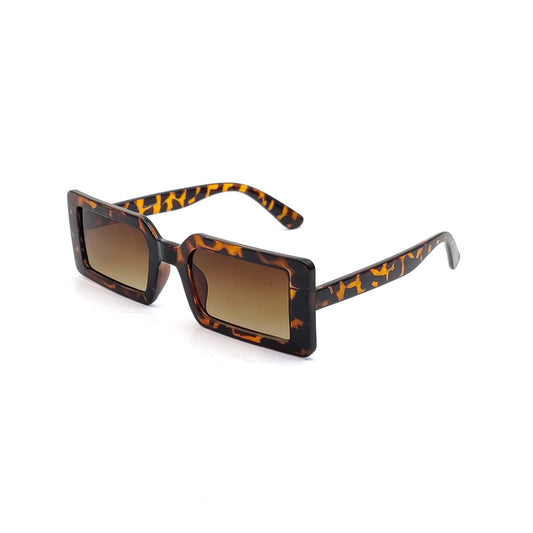 56331CW Rectangular Sunglasses Tiger Tortoise