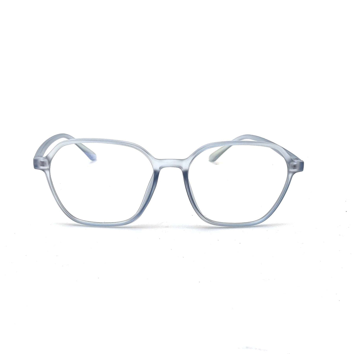 Verlin 3223 Rounded Square Eyeglass Frame – TP White, supplied product view 1