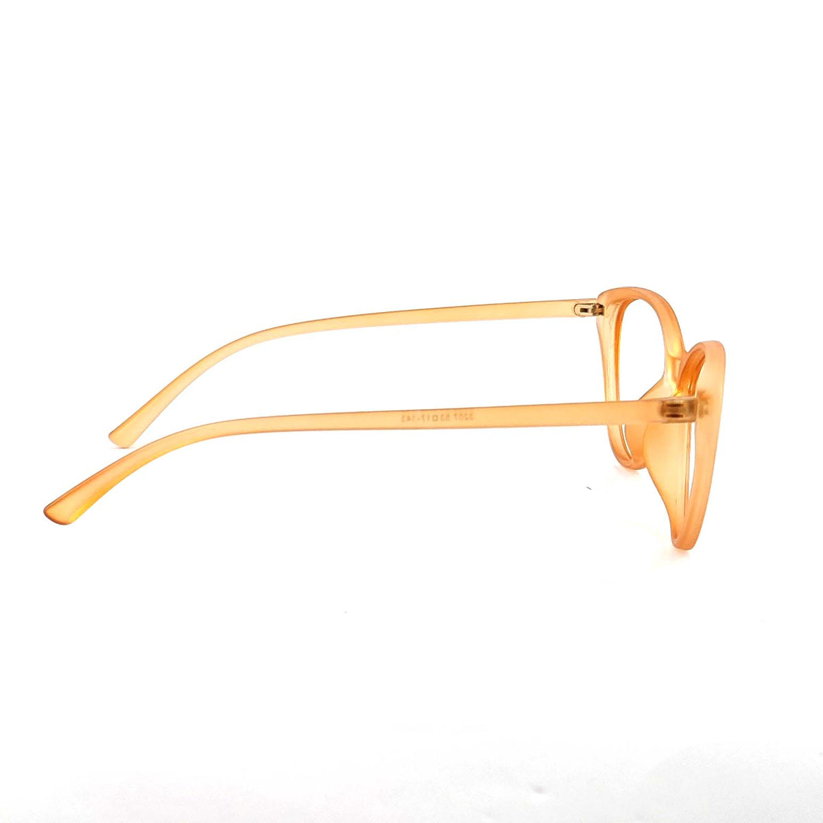 Verlin 3207 Cat-Eye Eyeglass Frame – Orange, supplied product view 4