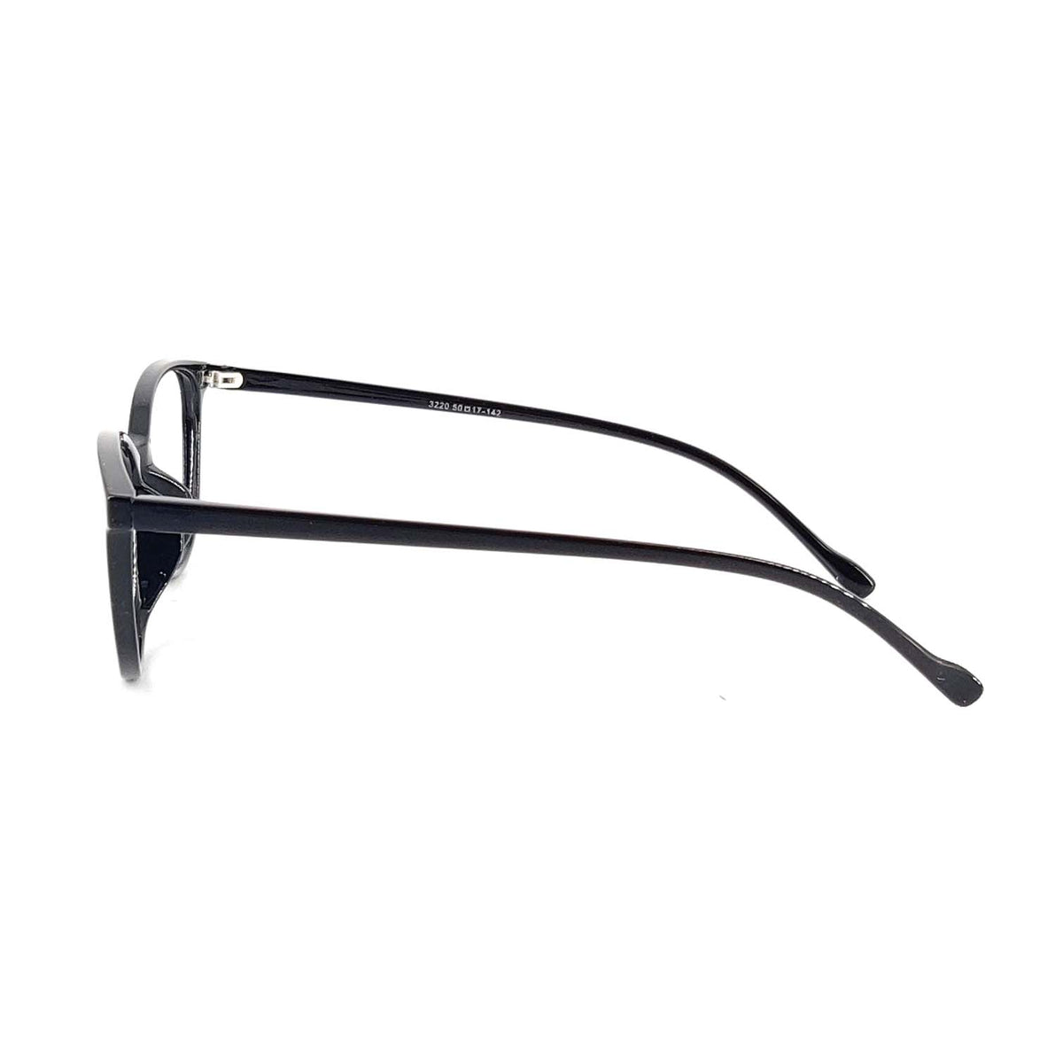 Verlin 3220 Cat-Eye Eyeglass Frame – Black, supplied product view 4