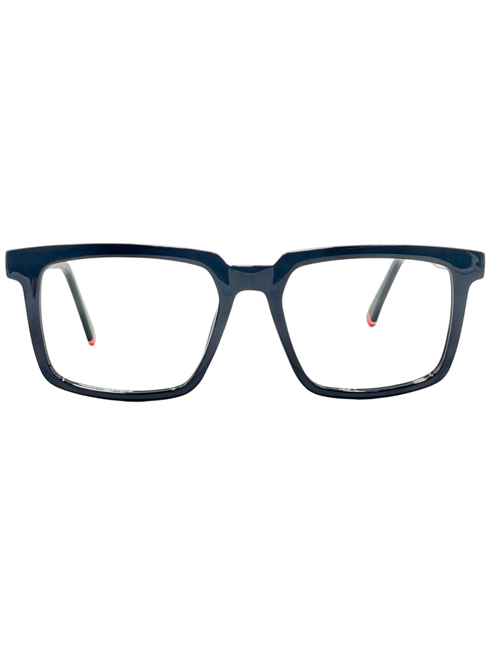 Sunglasses 3058 - Solid Black Silver frame preview