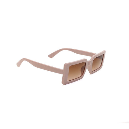 56331CW Rectangular Sunglasses Ivory Cream