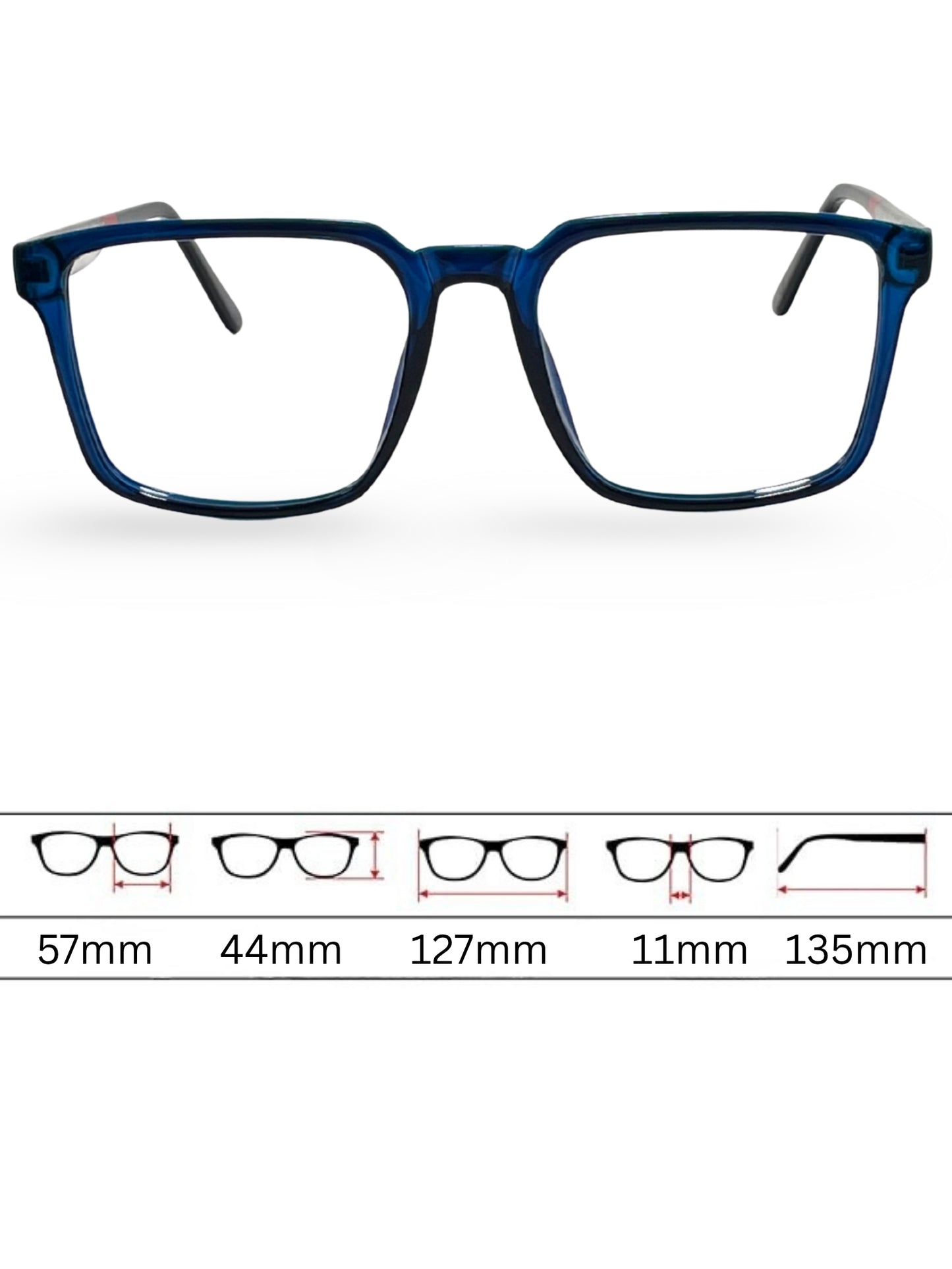 Sunglasses 3055 - Navy Blue