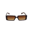 56338 Retro Rectangular Sunglasses Tiger