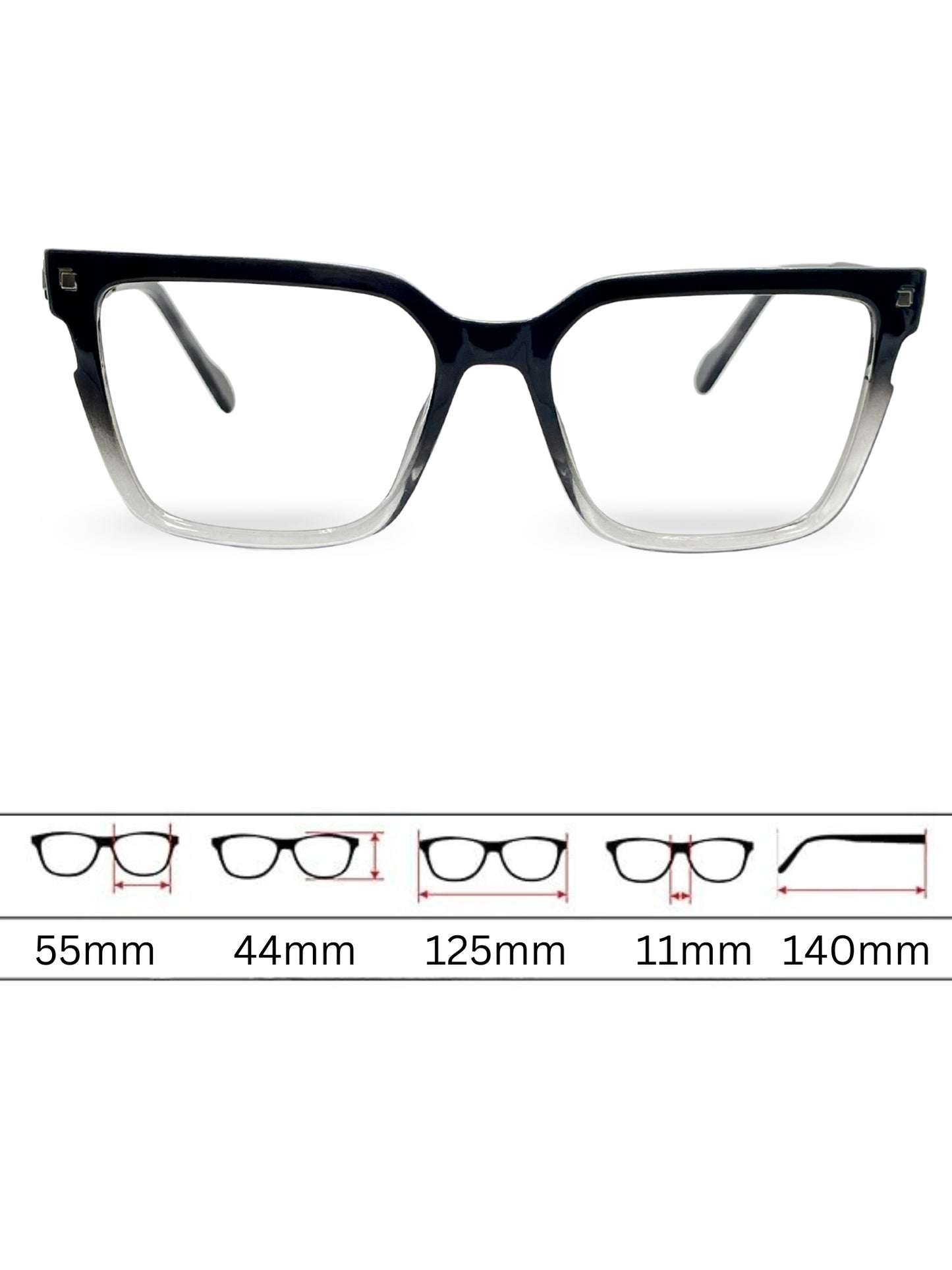 Eyewear 3061 - Gradient Black
