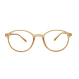 Verlin 3222 Rounded Eyeglass Frame – Orange, supplied product view 1