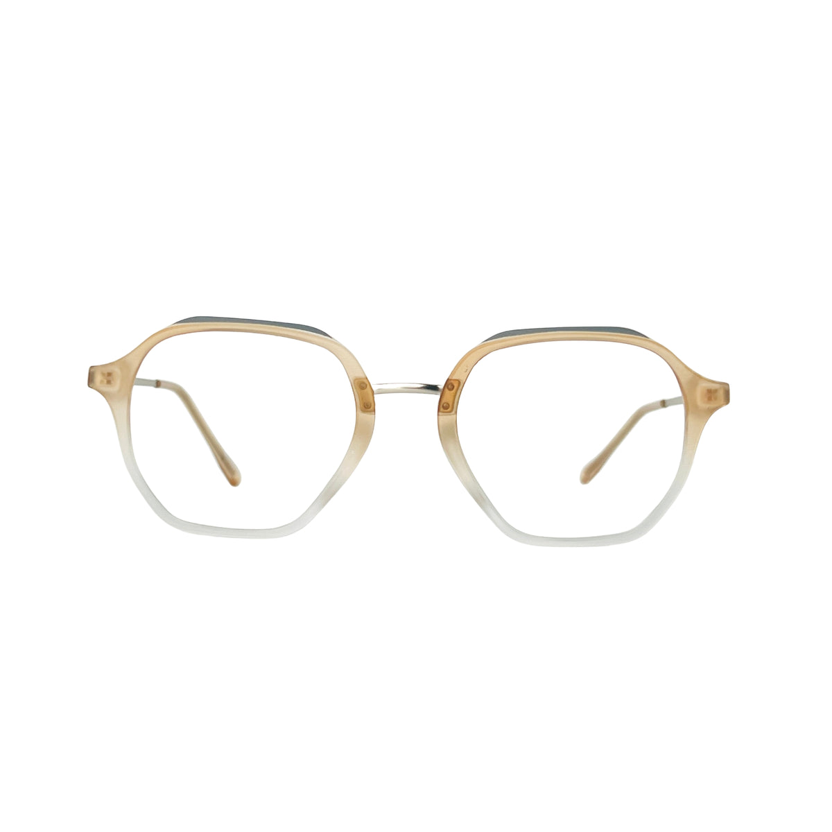Verlin 62236 Geometric Eyeglass Frame – Dark Brown, supplied product view 1