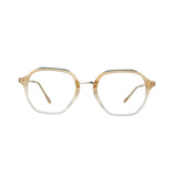 Verlin 62236 Geometric Eyeglass Frame – Dark Brown, supplied product view 1