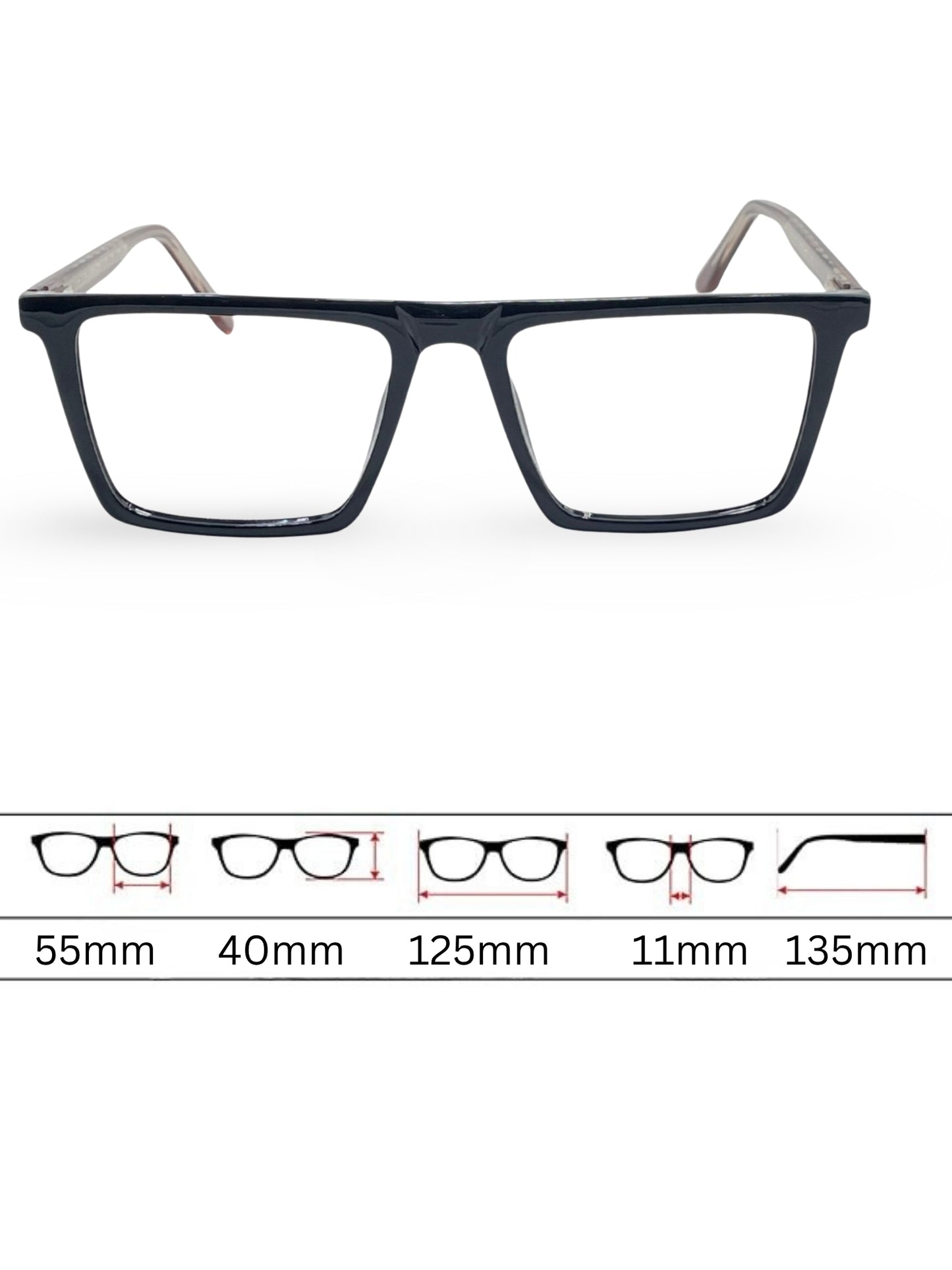 Sunglasses 3054 - Black