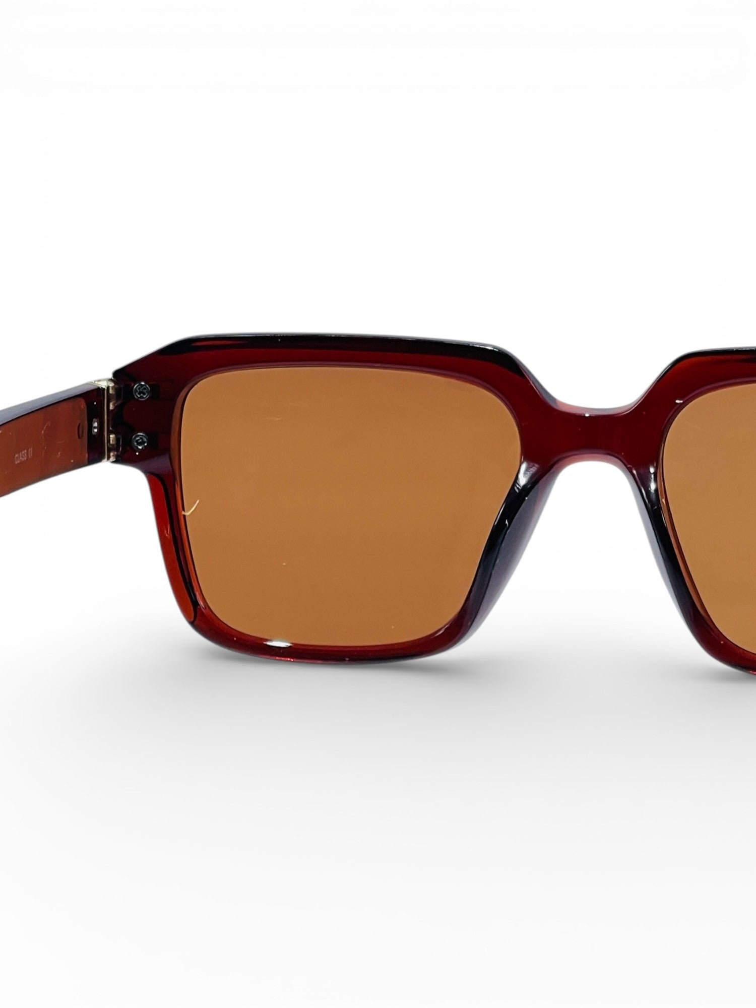 Verlin Wayfarer Sunglasses 82110 Red - Top View