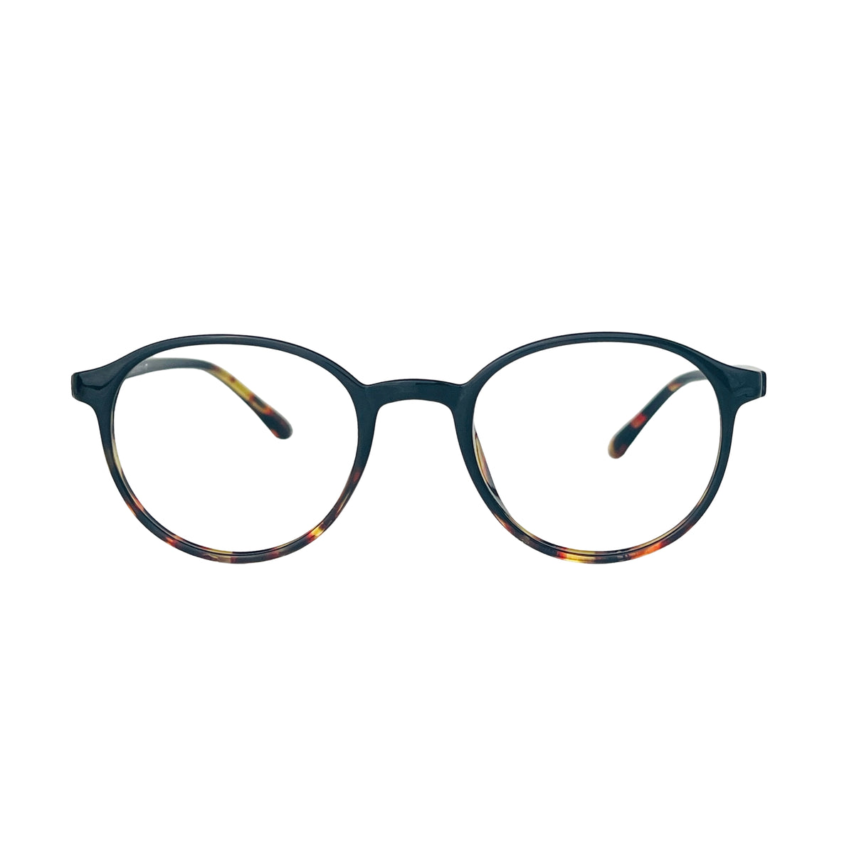 Verlin 3222 Rounded Eyeglass Frame – Tiger, supplied product view 1