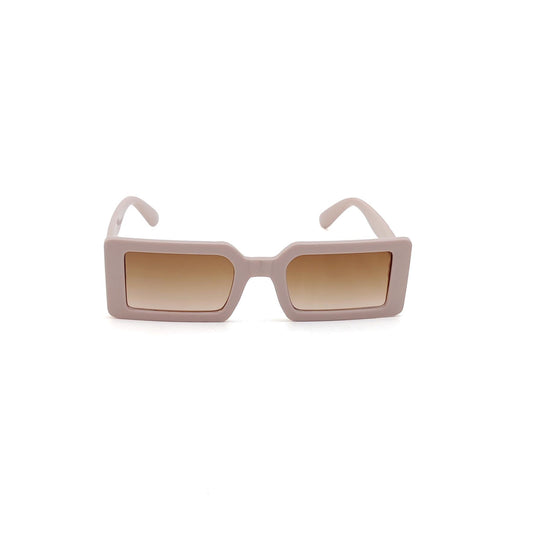 56331CW Rectangular Sunglasses Ivory Cream