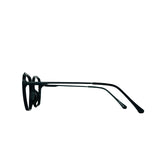 Verlin 62236 Geometric Eyeglass Frame – S Black, supplied product view 4