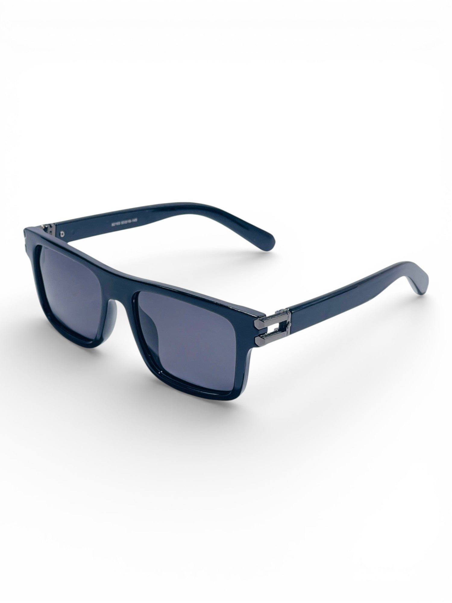 Verlin Wayfarer Sunglasses 82103 Black - Side View