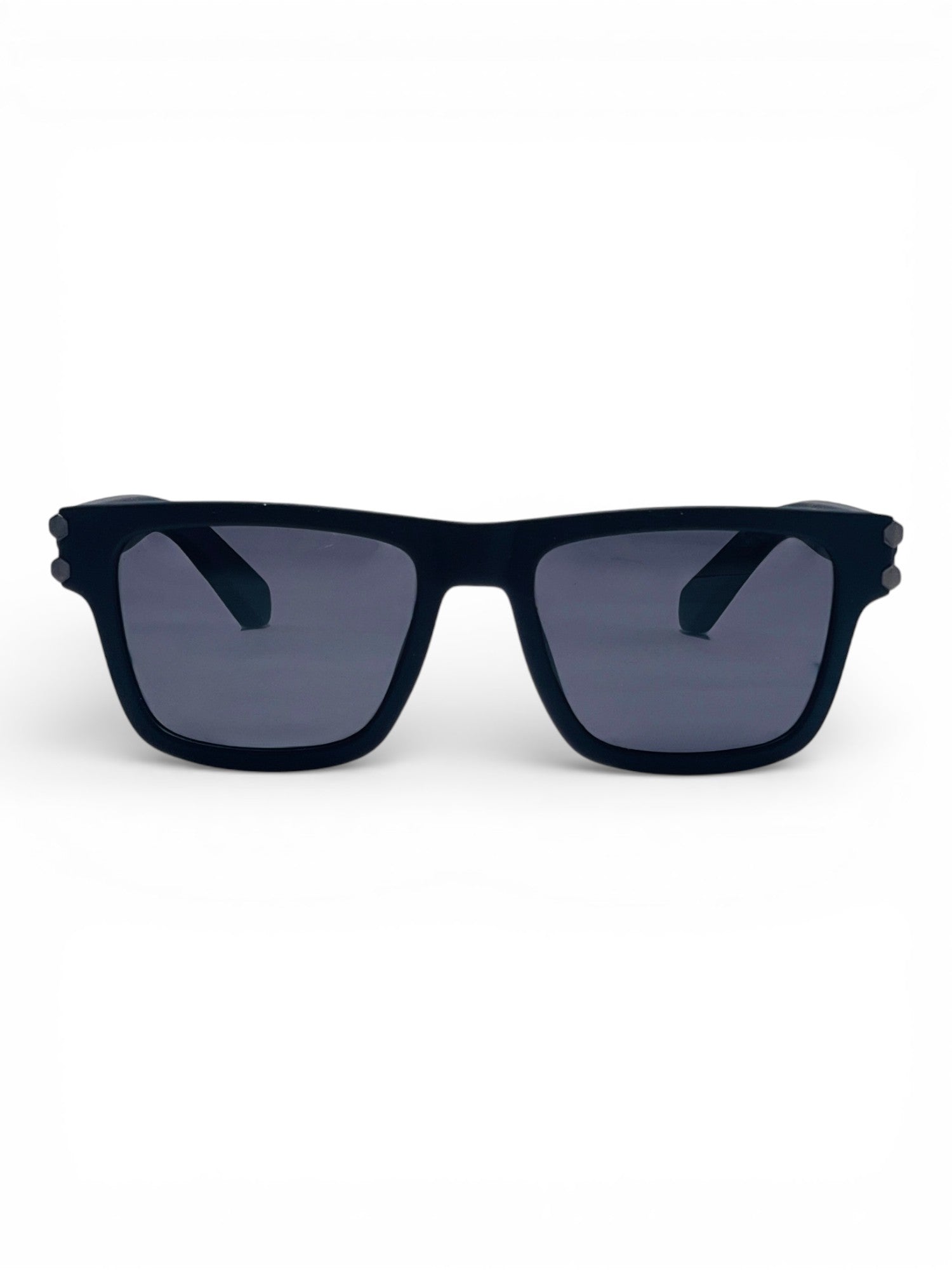 Verlin Wayfarer Sunglasses 82109 Matte Black - Front View