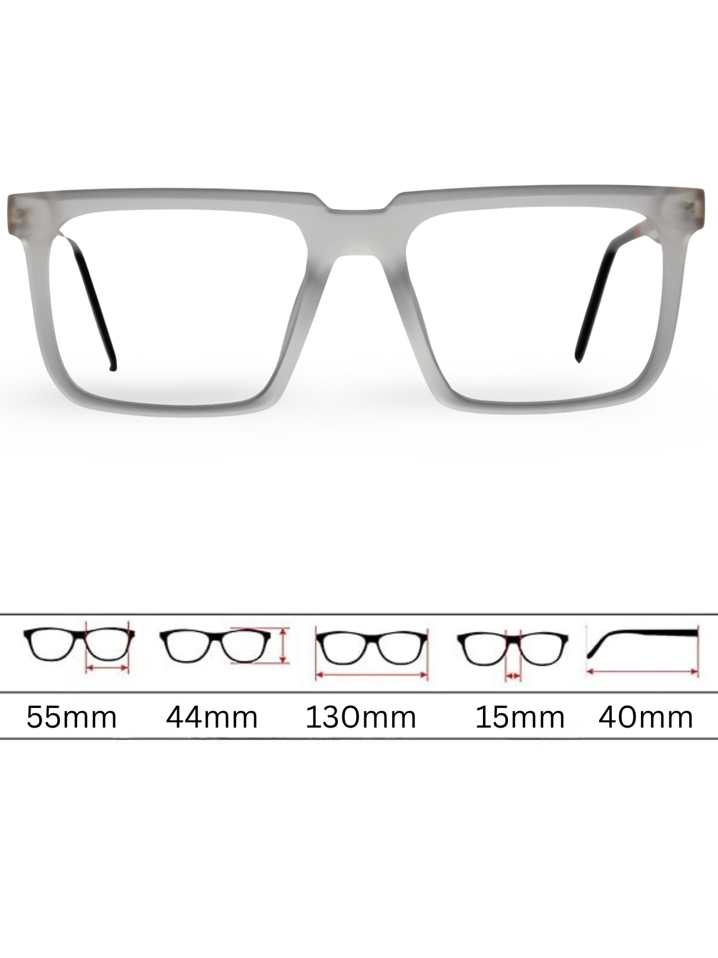 Sunglasses 3052 - White