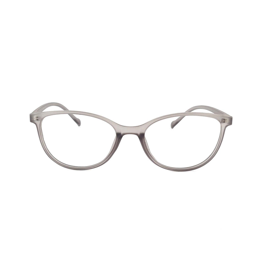 Verlin 3220 Cat-Eye Optical Frame in Gray — front view