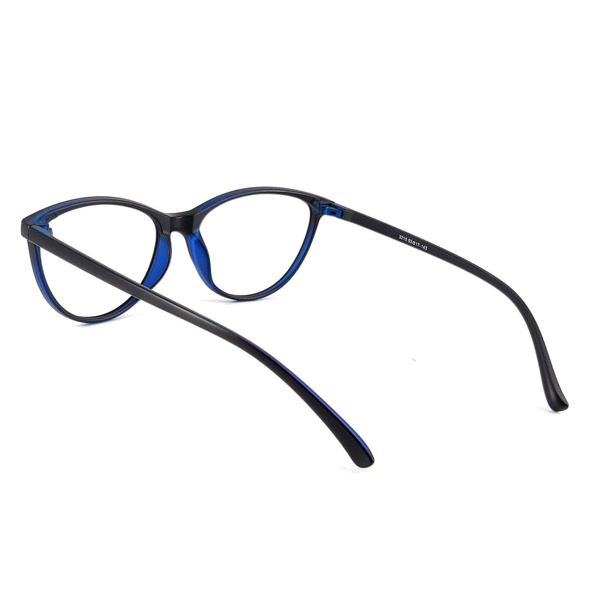 Verlin 3210 Cat-Eye Eyeglass Frame – Blue, supplied product view 3