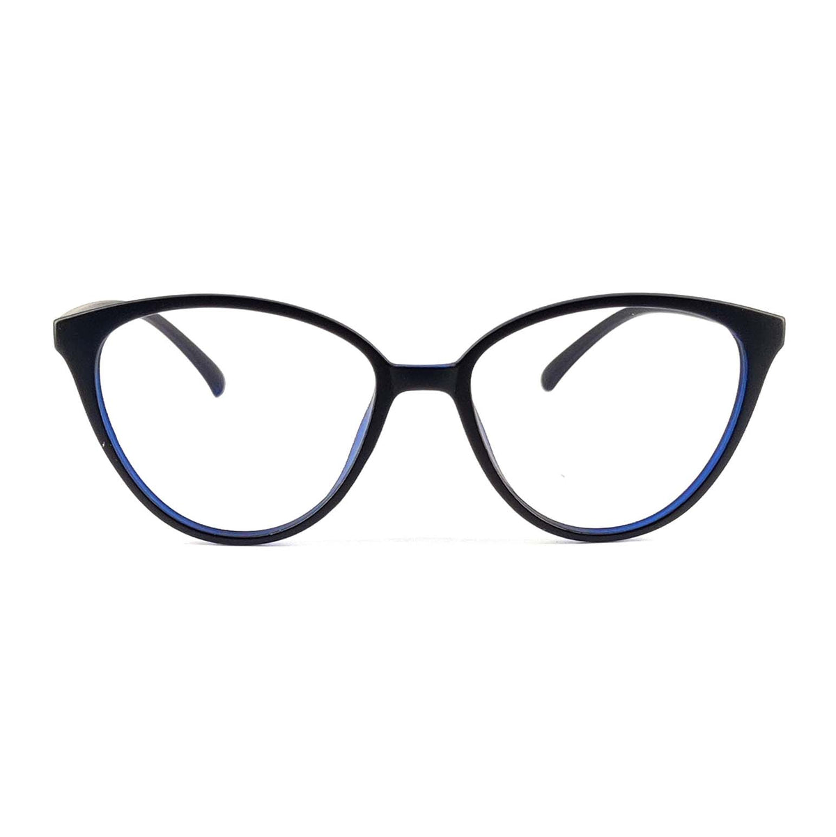 Verlin 3209 Cat-Eye Eyeglass Frame – Blue, supplied product view 1