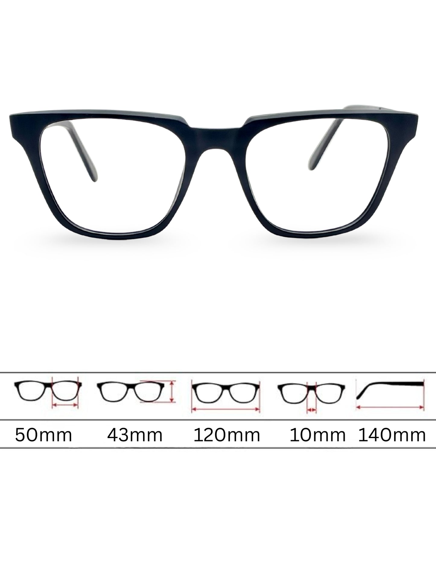 Eyewear 3063 - Matte Black