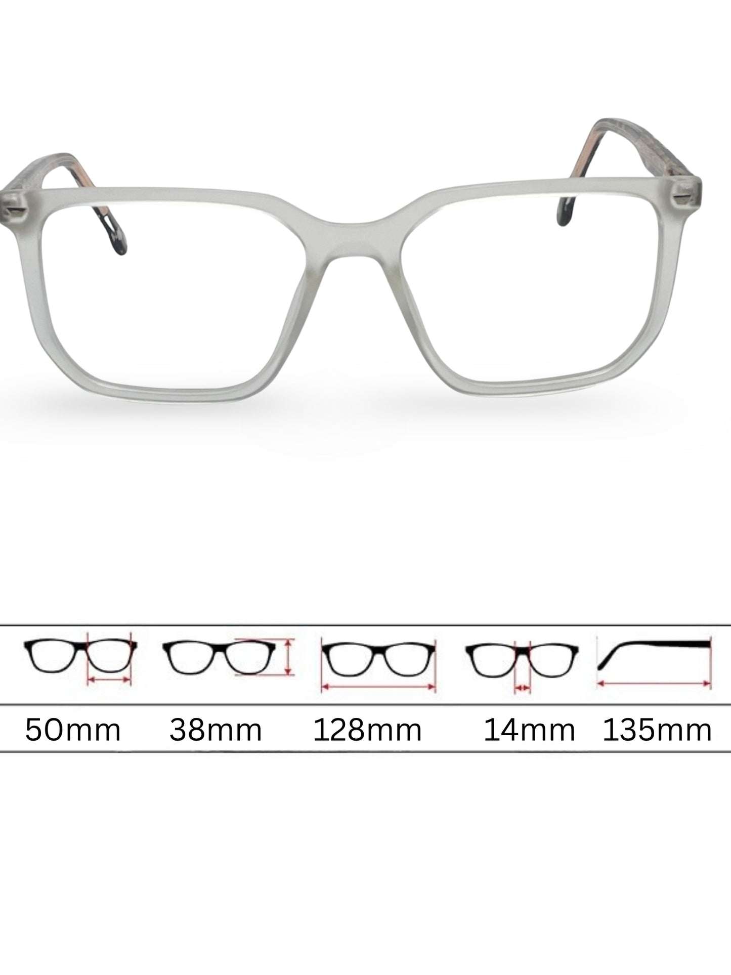 Sunglasses 3056 - White