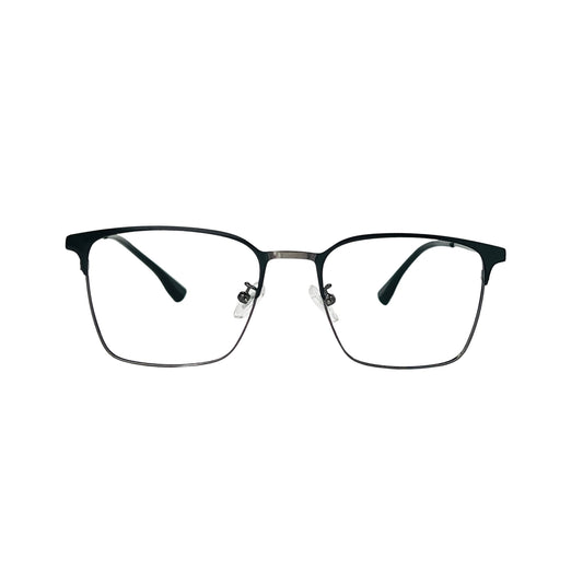Black Full Rim Square Verlin Eyewear (115)