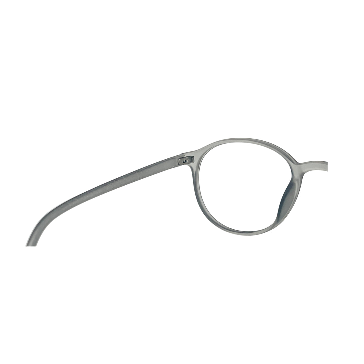 Verlin 3222 Rounded Eyeglass Frame – Dark Gray, supplied product view 3