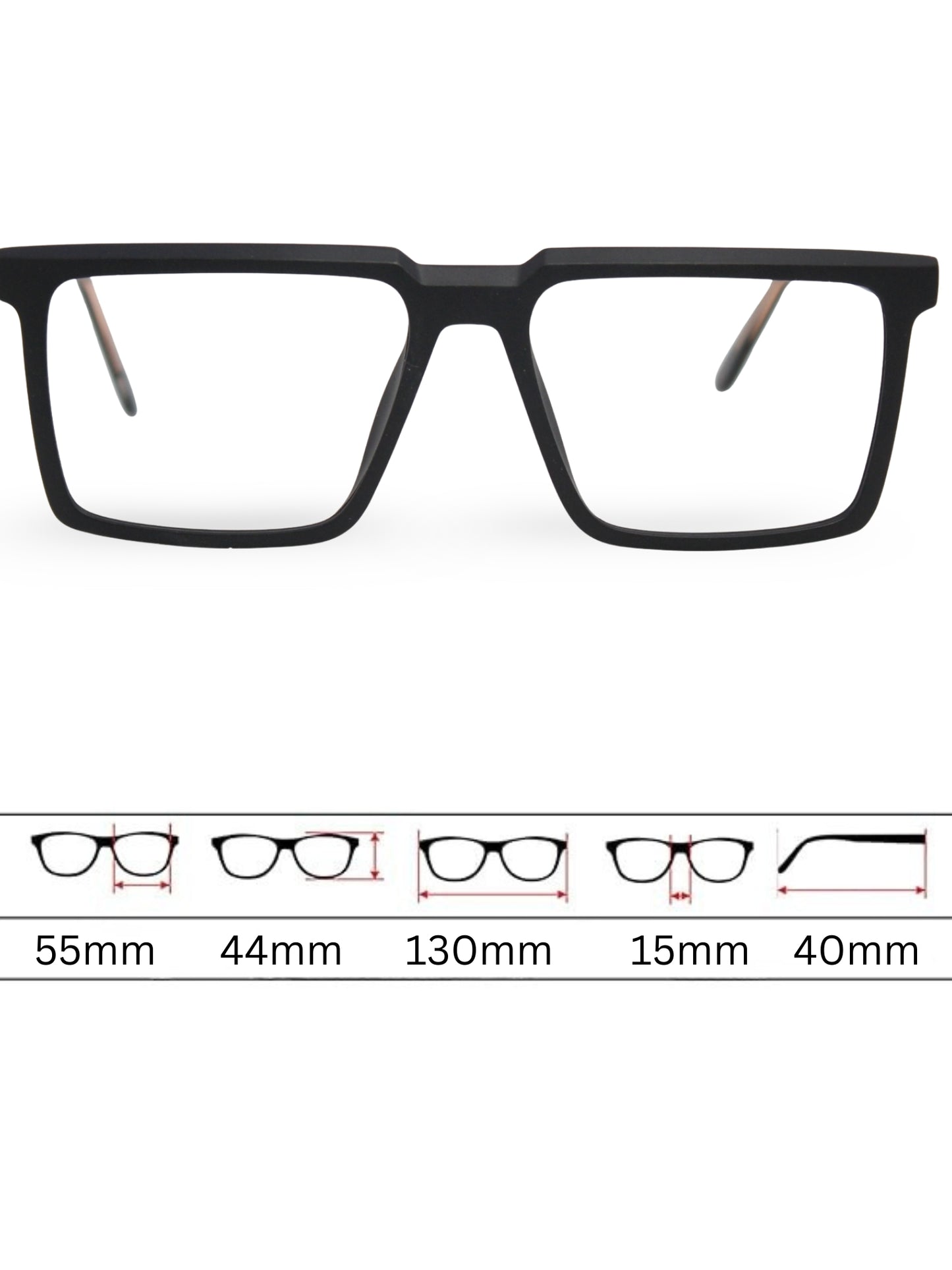 Sunglasses 3051 - Matte Black